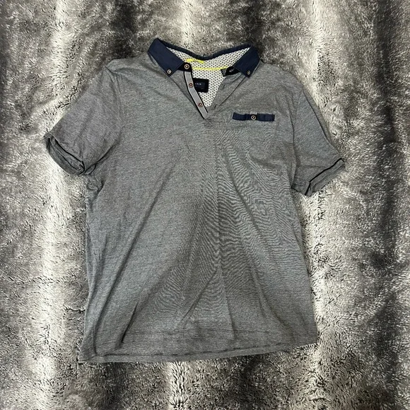 10 Ted Baker Polo Collared Dress Shirts Bundle - Picture 6 of 13